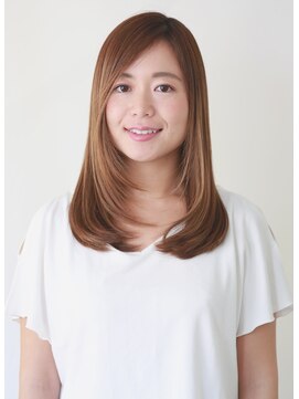 クリップス ヘアーサロン(Clips Hair salon) 縮毛矯正で再現☆ストレートレイヤースタイル