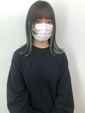 オンザ(ONTHE) インナーカラー  ミントグリーン