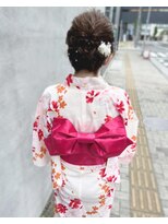 スイート ヘアデザイン(Suite HAIR DESIGN)&nbsp;浴衣着付け ヘアセット ミディアム