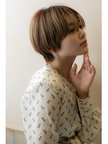 ハイル(Heil)&nbsp;【Heil】　耳かけショート/透明感/くすみカラー/マッシュ