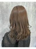 大人かわいい20代30代40代小顔ショコラベージュ1Zina千葉