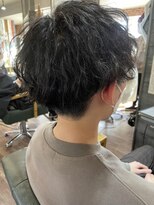 ヘアーデザイン ディードット(Hair design D.)&nbsp;ナチュラルマッシュ波巻きパーマ