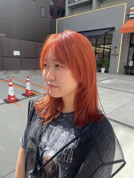 サンド 大阪梅田(sand) @eri_sand_ 20代30代40代ミディアム/グレージュカラー大阪梅田駅