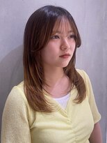 ヨーク(YOKE)&nbsp;【YOKE】ミディアムレイヤー/シャギーレイヤー/2wayバング