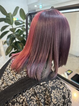 ニィ(2iee.) ピンク×ラベンダーツートーンカラー☆