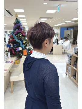 ケンジ 平塚ラスカ店(KENJE) ショート/刈り上げショート/ピンクラベンダー/ハイライト