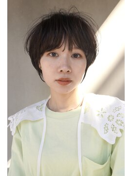 ロンド パルティール 大宮(Lond partir) 丸型ピンクブラウン美髪エアリーロングベリーショート［大宮］