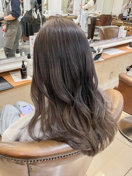 ネオリーブアイム 横浜西口店(Neolive aim) 1ブリーチでできる透明感グレージュ【成田】横浜