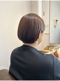 丸みショートボブ