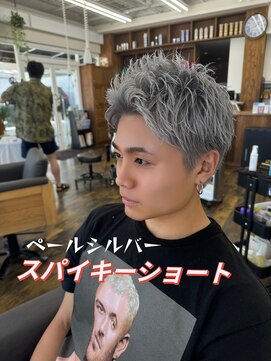 ブレーメン(BREMEN) ペールシルバー　スパイキーショート