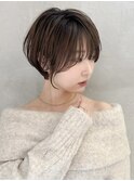 イメチェン外ハネボブ美髪ワイドバングレイヤーショート/大宮