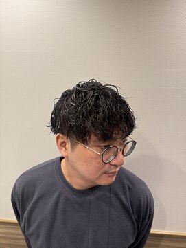 銀座マツナガ 神田店 20代30代モテ髪必見ツーブロック波巻きパーマ