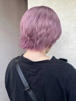 イルウィ(irwi)&nbsp;【miku/ブリーチ】ピンクカラー/ケアブリーチ/ショートウルフ