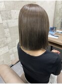 切りっぱなしボブ