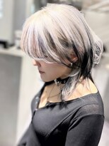 ファイブバイジエクト 堀江(FIVE by The Ect) 【似合わせデザインカラー】ホワイトブロンド/ルーツカラー