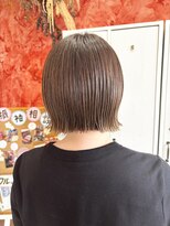 ジール(zeal)&nbsp;くびれヘア/アプリコットオレンジ/夏のヘアアレンジ/成田