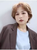 柔フワ質感のマッシュショート[亀有/亀有駅]