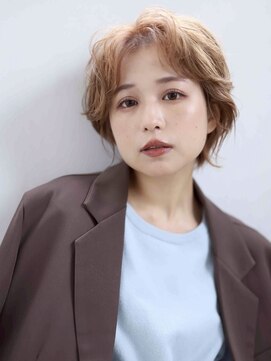 ヘアーラボ アズール(HAIR LABO AZUL) 柔フワ質感のマッシュショート[亀有/亀有駅]