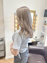 コワファースト  させぼ五番街店(COIFF1RST)&nbsp;ミルクティーグレージュカラー