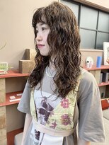 フェンヘアーアイス 中目黒(Fen.hair ici)&nbsp;冬の美人見せ◎大人可愛いロングパーマ×艶髪デジタルパーマ