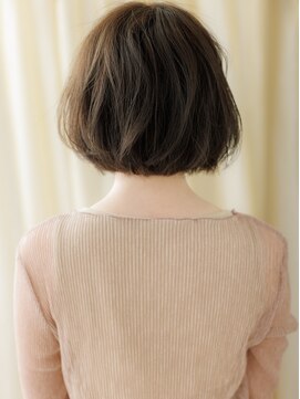 カバーヘア ブリス 戸田公園西口店(COVER HAIR bliss) シースルー前髪ゆるふわミディアムボブパーマY戸田公園30代40代