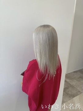 ダブルカラー/セミディ/シアーカラー/いわき/小名