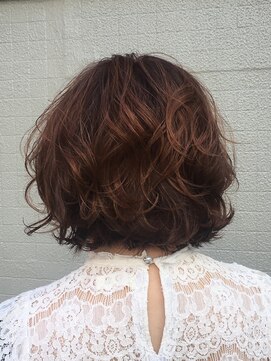 ニュアンスボブパーマ