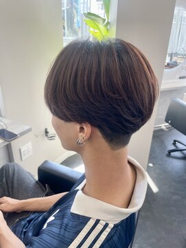 コアブラン 原宿 明治神宮前(CORE blanc) 学割/メンズカット/刈り上げ/マッシュ/シースルーマッシュ/原宿