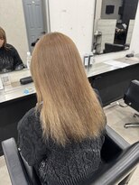 プライズ 所沢プロぺ通り店(prize)&nbsp;ハイトーン◎ホワイトベージュダブルカラー×レイヤーカット所沢