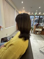 プレマ(Prema)&nbsp;ハイライト白髪ぼかし、ミディアムレイヤー