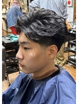 ドアベルメンズ(Door Bell Men’s) アクティブショート×テーパーフェード