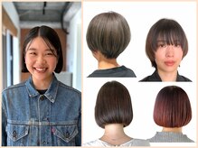 360度きれいに見えるボブ、ショート、マッシュなど、ぜひお任せください。【MIZUKOSHI　CHIHIRO】