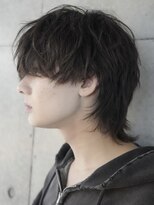 フィフス 大分(fifth)&nbsp;大分メンズパーマルーズパーマシャドウパーマセンターパート緩め