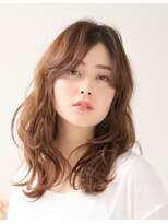 ヘアーズ ベリー 香椎店(hairs BERRY)&nbsp;BERRY＿エアリーミディ＿ショートパーマ＿黒髪_ホワイトアッシュ