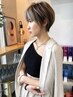 【白髪ぼかし】似合わせカット+カラー+白髪ぼかしハイライト+オージュア