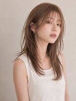 ペチカバイエント(petica by emt)&nbsp;ハッシュカット/ベージュ/韓国風顔周りレイヤー