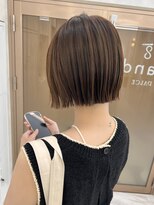 サンドパールス 仙台店(sand PALCE)&nbsp;ミニボブレイヤー/ハッシュボブ/ショートボブ/顔周り韓国/仙台
