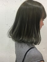 ブルーフェーセス 表参道(blue faces)&nbsp;『blue faces』オリーブグレージュ×ワンカールボブ