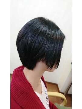 ヘアサロン スリーク(Hair Salon Sleek) クセ毛でもOKなショートスタイル