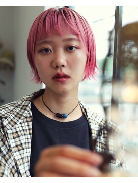 ニコヘアー(niko hair) ピンクボブ!