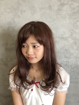 ハウオリ ヘアーワークス(Hauoli hair works) Cherryピンク
