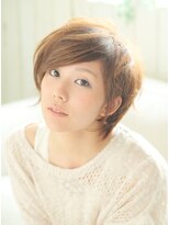 ナオシ 田原台店(nao c)&nbsp;【生駒/田原台nao*c】ひし形シルエット小顔前ショート