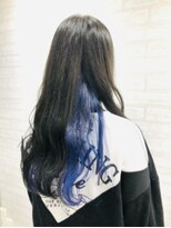 ジーナ 梅田(Zina)&nbsp;【Zina 梅田】　ロイヤルブルー★インナーカラー