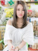 ■大人かわいい艶カラー切りっぱなし小顔108★戸頭20代30代40代