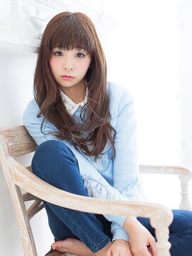 ラックスビーシュルー 亀有店(LUXBE Shuroo) ナチュラルルーズカールストレート【LUXBE Shuroo 亀有店】