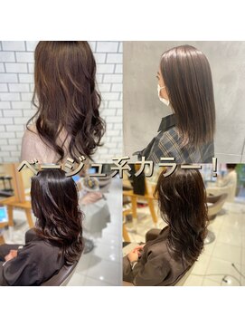 アース 武蔵境店(HAIR & MAKE EARTH) ベージュ系カラーまとめ☆