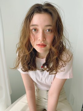 リト 自由が丘(Lit.) 【Lit.】ほつれウェーブパーマ【担当YUKINA】