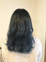 ククル ヘアー(cucule Hair) 京都・西院cuculehair　ブルーグラデーション