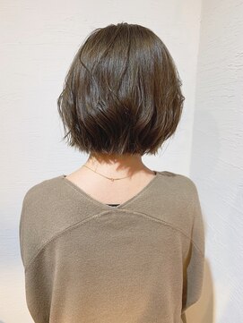 ローグ ヘアー 金町店(Rogue HAIR) ローグ金町美容室《沙月》　自然なハイライトでオリーブカラー