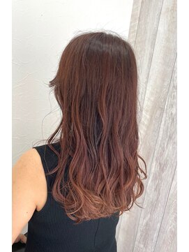 シエル 立川店(CIEL) 【CIEL×久光】ピンクブラウン×ウェーブロング